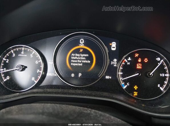 JM1BPABL0M1324860 2021 MAZDA 3 Gray Հետևի նստատեղերի տեսք