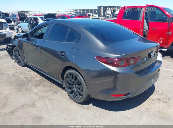 JM1BPABL0M1345921 2021 MAZDA 3 Gray Rear left
