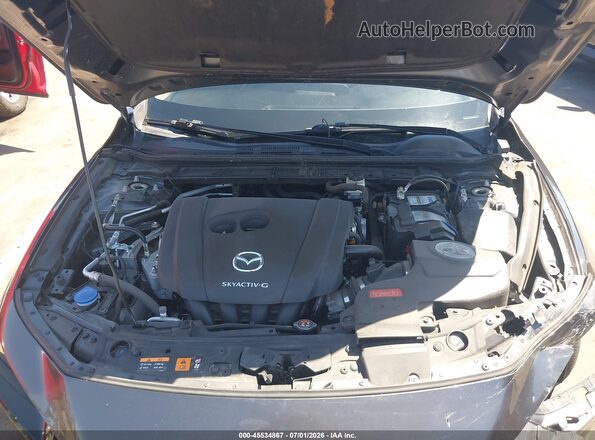 JM1BPABL0M1345921 2021 MAZDA 3 Gray Rear view