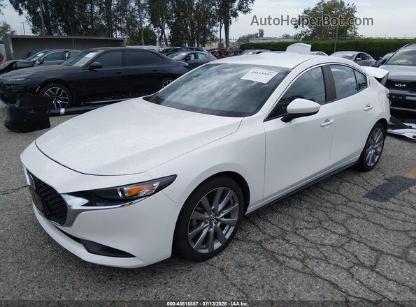 JM1BPABL2M1302276 2021 MAZDA 3 White Vista tres cuartos delantera izquierda