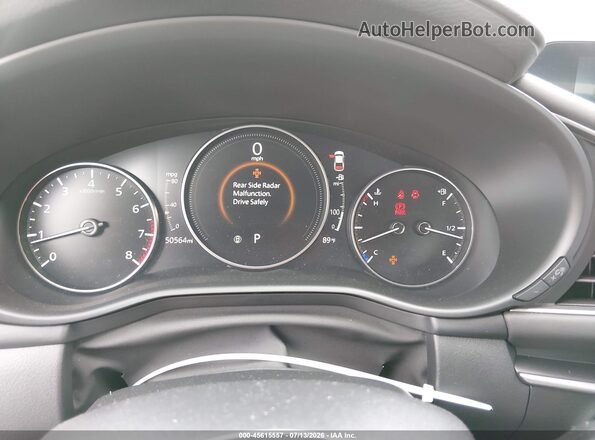 JM1BPABL2M1302276 2021 MAZDA 3 White Vista de los asientos traseros