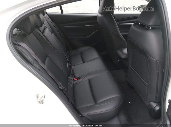 JM1BPABL2M1302276 2021 MAZDA 3 White Vista de la etiqueta del VIN
