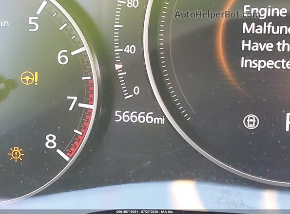 JM1BPABL3M1302268 2021 MAZDA 3 Blue 