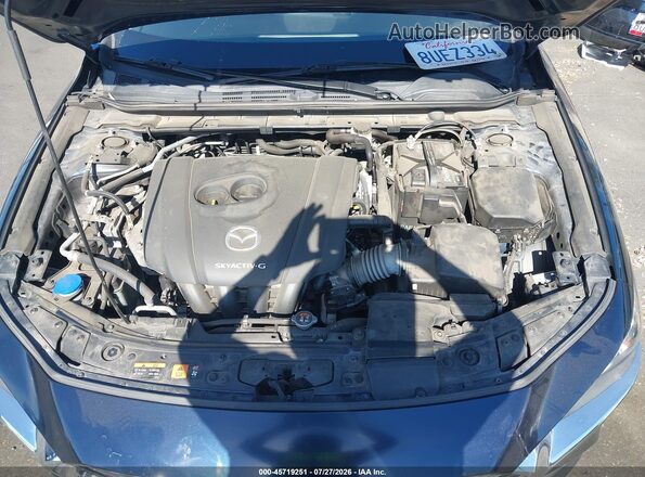 JM1BPABL3M1302268 2021 MAZDA 3 Blue Rear view