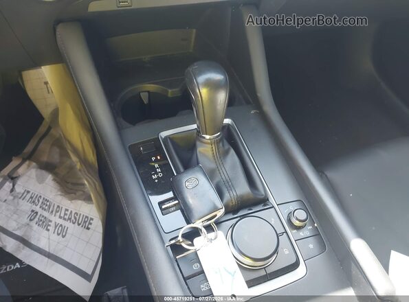JM1BPABL3M1302268 2021 MAZDA 3 Blue Dashboard view