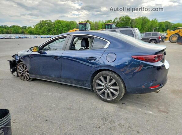 JM1BPABL4M1333917 2021 MAZDA 3 Синий Задняя левая четверть