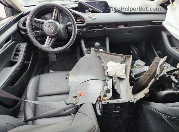 JM1BPABL4M1333917 2021 MAZDA 3 Синий Вид панели приборов