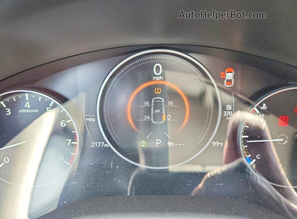 JM1BPABL5T1878314 2026 MAZDA 3 Blue ხელსაწყოთა პანელის ხედი