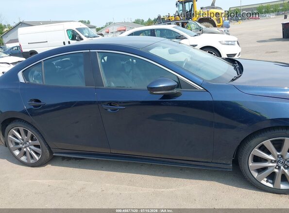JM1BPABL7M1315623 2021 MAZDA 3 Blue Սալոնի հետևի տեսք