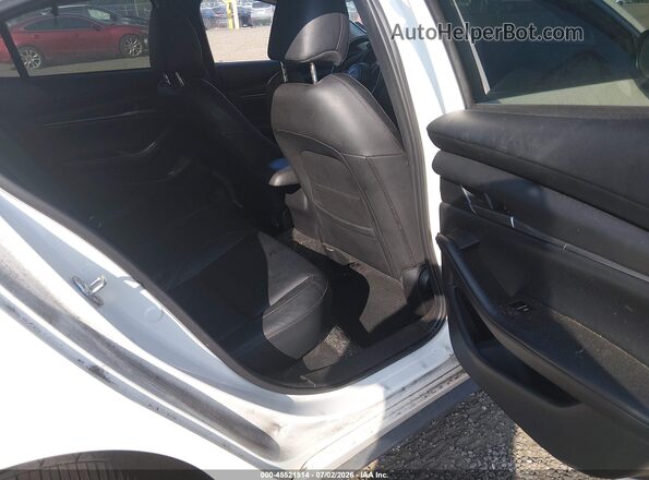 JM1BPABL9M1332469 2021 MAZDA 3 White Vista de la etiqueta del VIN