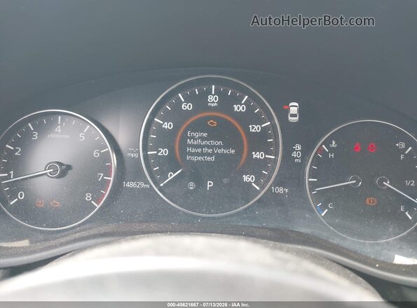 JM1BPACL1L1173573 2020 MAZDA 3 Gray უკანა სავარძლების ხედი