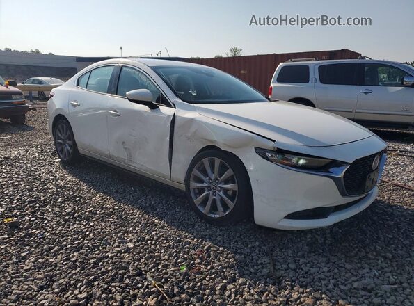 JM1BPACL2K1112067 2019 MAZDA 3 Белый Передняя правая четверть