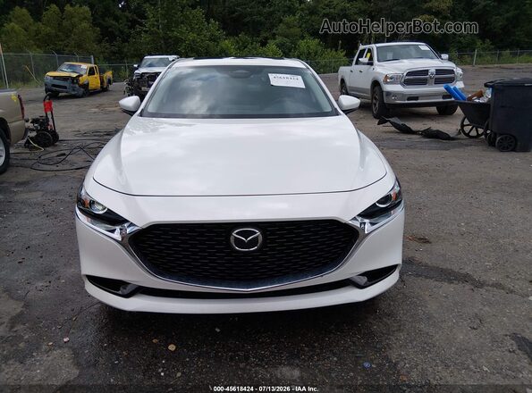 JM1BPACL2T1855913 2026 MAZDA 3 White Widok zestawu wskaźników