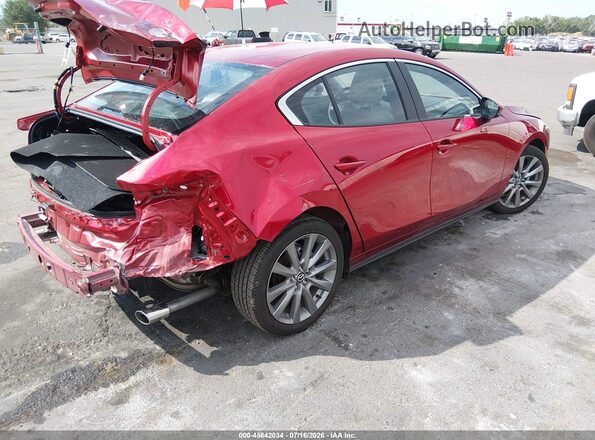 JM1BPACL2T1869391 2026 MAZDA 3 Бордовый Задняя правая четверть