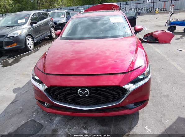 JM1BPACL2T1869391 2026 MAZDA 3 Бордовый Вид задней части салона