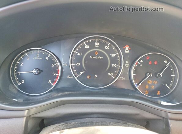 JM1BPACL2T1886031 2026 MAZDA 3 Gray ხელსაწყოთა პანელის ხედი