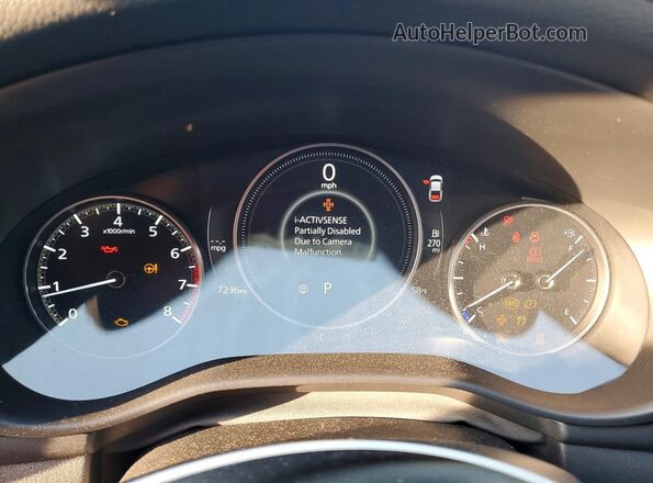 JM1BPACLXT1860521 2026 MAZDA 3 Gray Սարքավորումների վահանակի տեսք