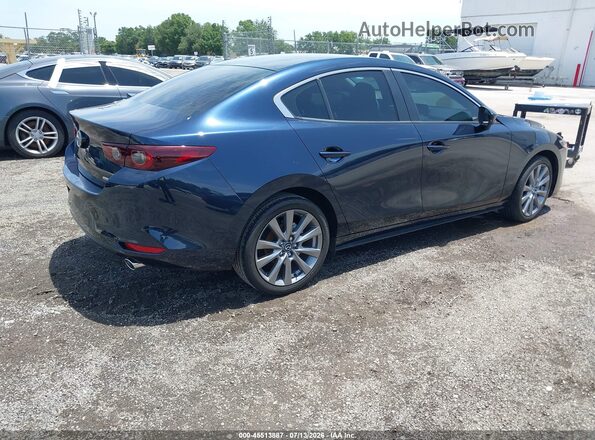 JM1BPACM5S1762746 2025 MAZDA 3 Синий Задняя правая четверть