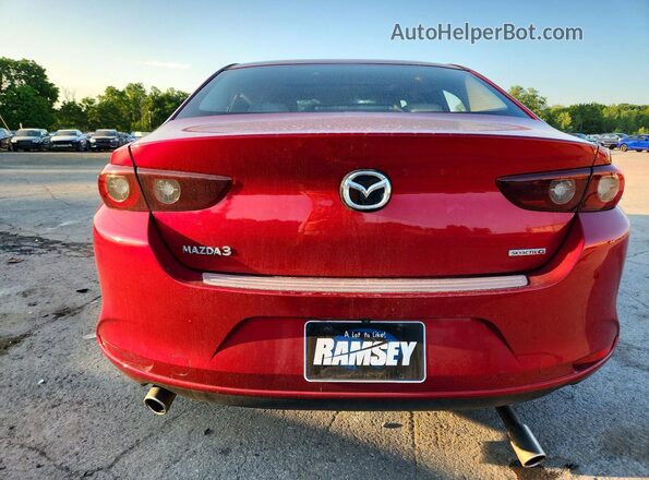 JM1BPACM6S1757071 2025 MAZDA 3 Red Вид ззаду