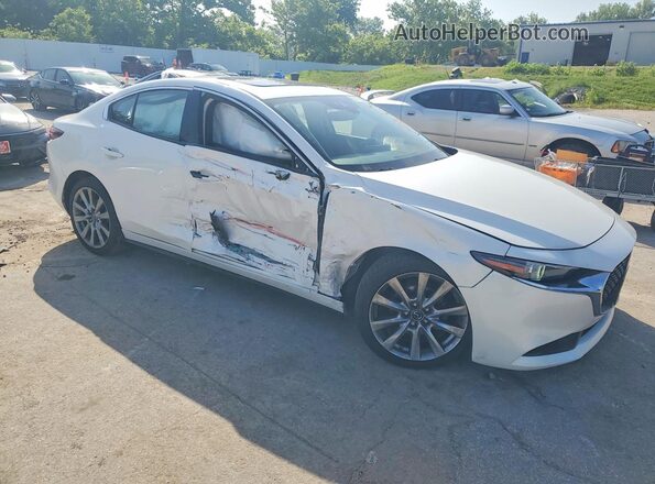 JM1BPADL1M1334326 2021 MAZDA 3 White Przód prawy