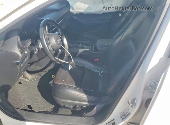 JM1BPADL1M1334326 2021 MAZDA 3 White Widok wnętrza z przodu