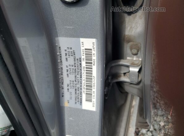 JM1BPADL2L1171698 2020 MAZDA 3 Silver Vista del compartimento del motor