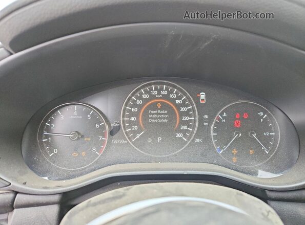 JM1BPADM3K1102493 2019 MAZDA 3 Blue Widok zestawu wskaźników