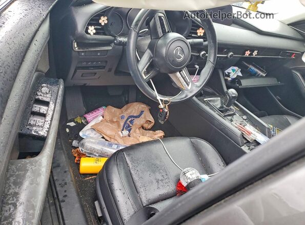 JM1BPAEM1L1167732 2020 MAZDA 3 Black Вид панелі приладів