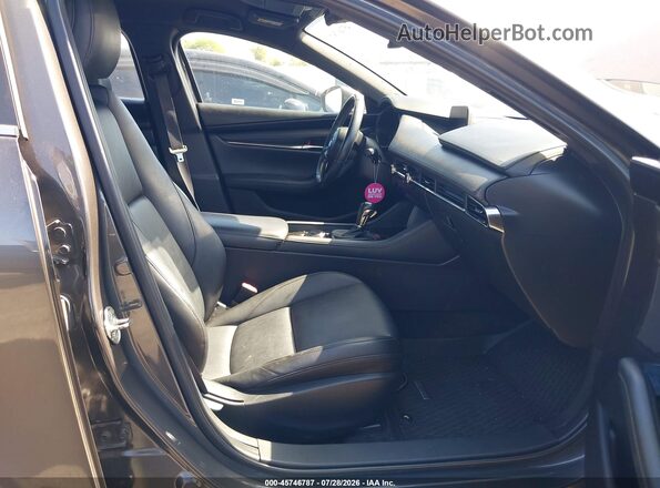 JM1BPAJM0K1119336 2019 MAZDA 3 Gray Widok wnętrza z przodu