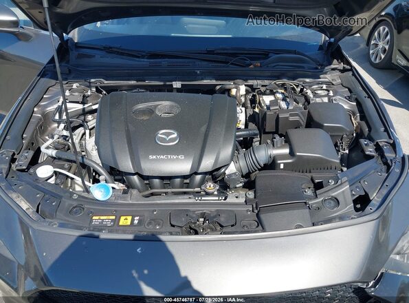 JM1BPAJM0K1119336 2019 MAZDA 3 Gray Widok z tyłu