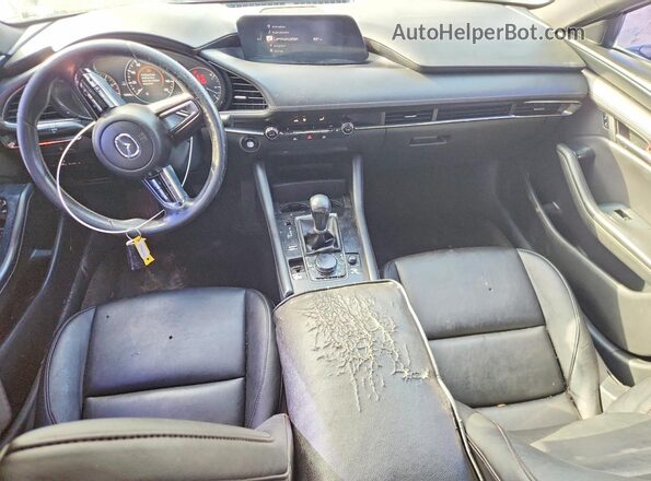 JM1BPAJM9K1131498 2019 MAZDA 3 Black Dashboard view