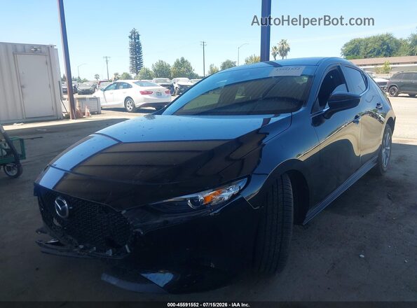 JM1BPAJM9P1615288 2023 MAZDA 3 Black Передня ліва чверть