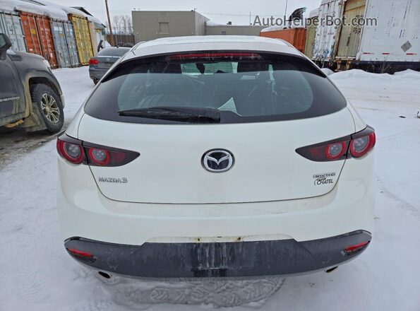JM1BPAK75M1350292 2021 MAZDA 3 Белый Вид сзади