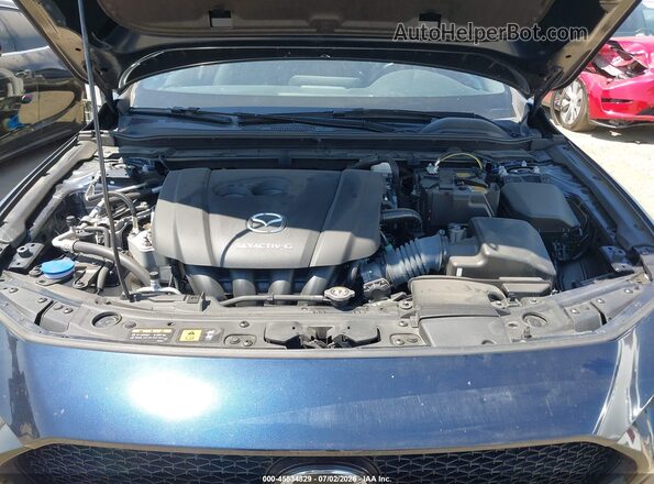 JM1BPAKL1N1506441 2022 MAZDA 3 Blue Rear view