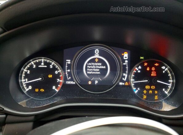 JM1BPAKL3T1853184 2026 MAZDA 3 Black ხელსაწყოთა პანელის ხედი