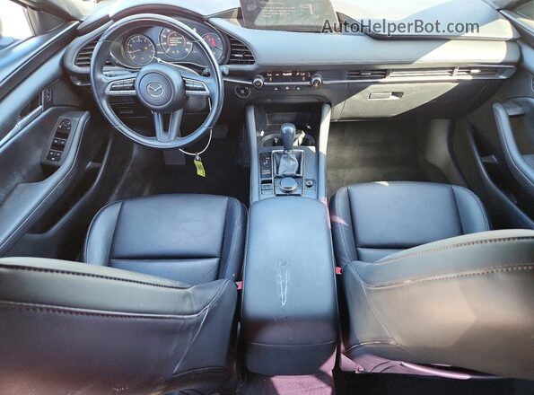 JM1BPAKL7M1306811 2021 MAZDA 3 Charcoal Առջևի վահանակի տեսք