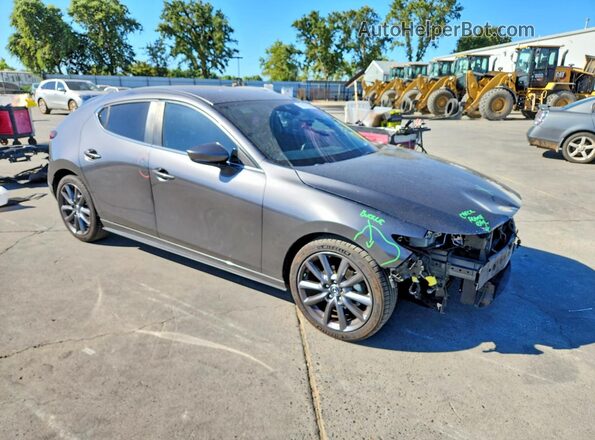 JM1BPAKL7M1306811 2021 MAZDA 3 Charcoal Առջևի աջ