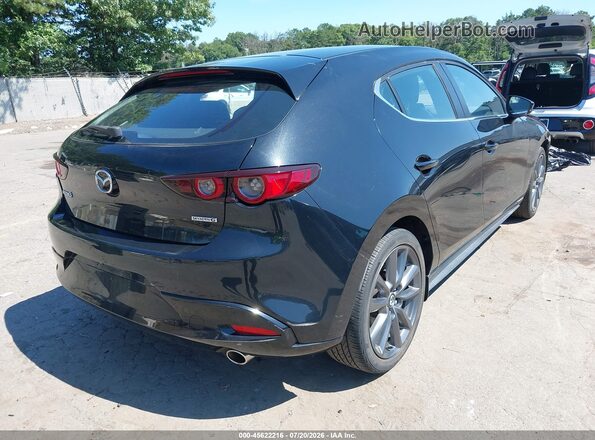 JM1BPAKL8M1337503 2021 MAZDA 3 Черный Задняя правая четверть