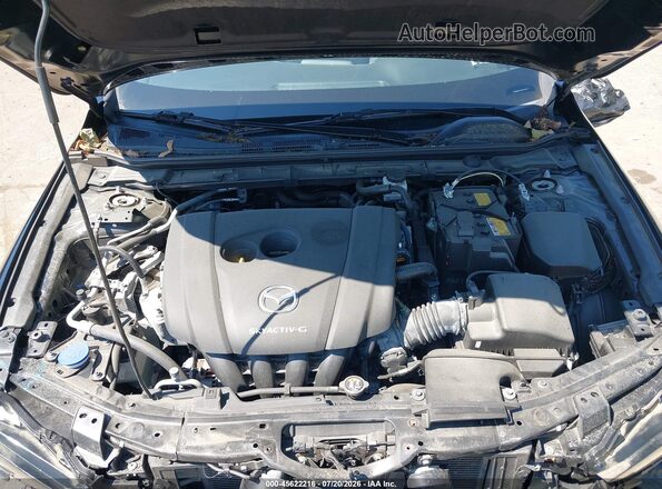 JM1BPAKL8M1337503 2021 MAZDA 3 Черный Вид сзади