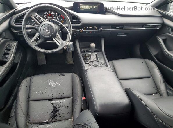 JM1BPAKM6P1600827 2023 MAZDA 3 White Առջևի վահանակի տեսք