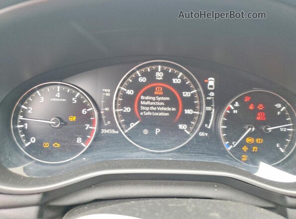 JM1BPAKM6P1600827 2023 MAZDA 3 White Սարքավորումների վահանակի տեսք