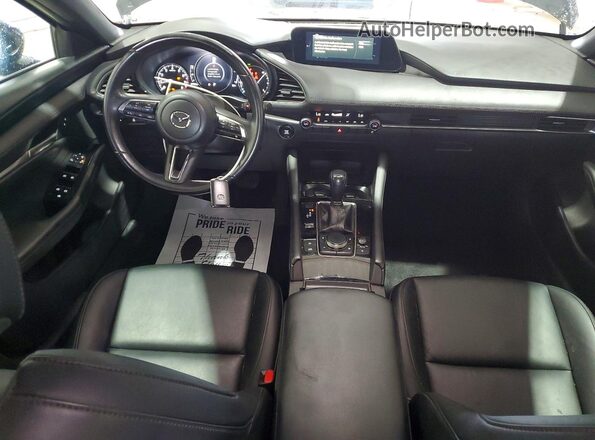 JM1BPAKM6R1712935 2024 MAZDA 3 Black წინა პანელის ხედი