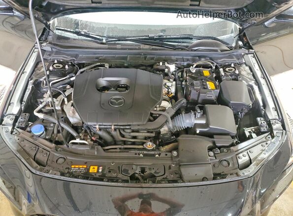 JM1BPAKM6R1712935 2024 MAZDA 3 Black უკანა სალონის ხედი