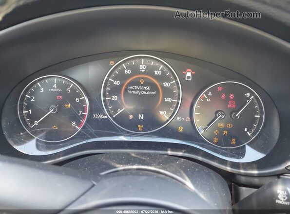 JM1BPAKM6S1753457 2025 MAZDA 3 Gray Vista de los asientos traseros