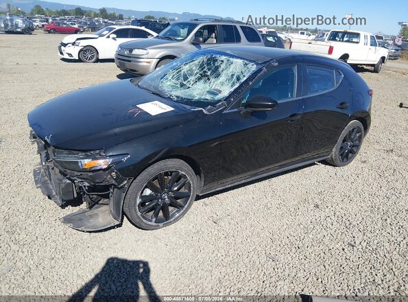 JM1BPAKM7S1752205 2025 MAZDA 3 Black Передня ліва чверть