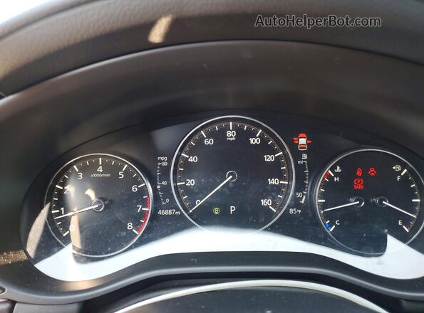 JM1BPAKM8R1722172 2024 MAZDA 3 Blue Widok zestawu wskaźników