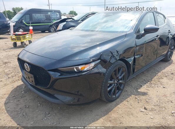 JM1BPAKM8R1722365 2024 MAZDA 3 Black Դիմացի տեսք