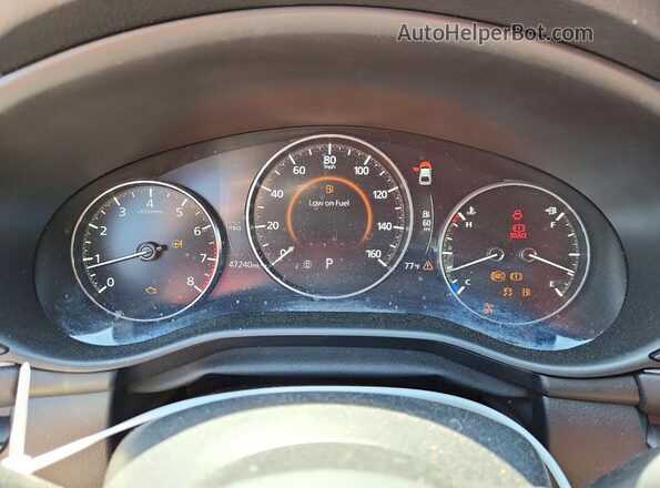 JM1BPAKM9R1713027 2024 MAZDA 3 Gray Вид щитка приладів