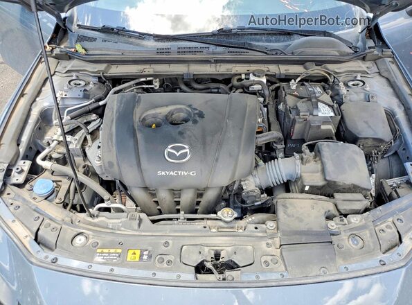 JM1BPALL2N1505961 2022 MAZDA 3 Серый Вид задней части салона