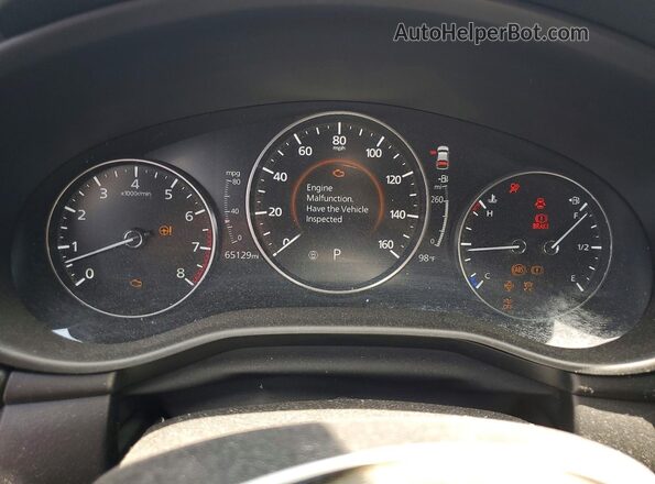 JM1BPALL2N1505961 2022 MAZDA 3 Серый Вид щитка приборов